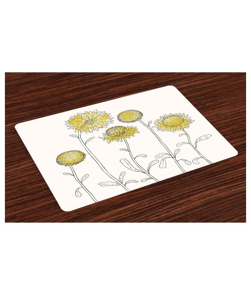 Nature's Charm Placemats, Set of 4
