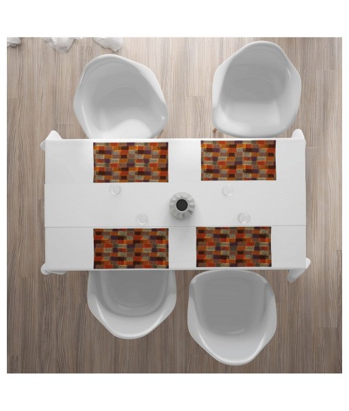 Modern Abstract Table Mats, Set of 4