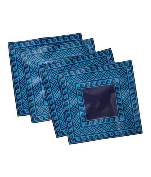 Greek Key Set of 4 Napkins  18