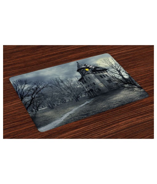 Halloween Place Mats  Set of 4