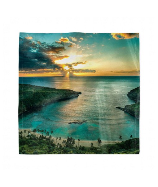 Hawaiian Set of 4 Napkins  12