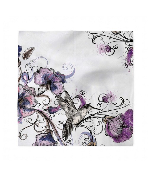 Hummingbird Set of 4 Napkins  12